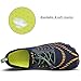 Wonesion Mens Womens Water Sport Shoes Quick Dry Aqua Socks Barefoot Outdoor Beach Swim Surf Pool Yoga Shoes