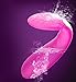 USB Charge Female Soft Silicone Vibrator Body SPA Relaxation Massager for Muscle Aches Waterproof Portable Wearable Wireless Remote Control Vibrating Exercise