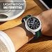 MoKo Band Compatible with Gear S3, 22mm Fine Woven Nylon Adjustable Replacement Strap fit Samsung Gear S3 Frontier/Classic/Galaxy Watch 46mm/Ticwatch pro/E2/S2/Huawei Watch GT 2 46mm, Blue & Green