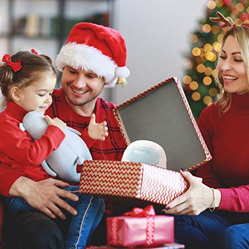 Miajin Reversible Plushie Toys, Double-Sided Flip Reversible Stuffed Animals Doll for Game Fans (White to Gray)