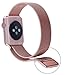 OROBAY Apple Watch Band 38mm 42mm, Stainless Steel Milanese Mesh Loop Magnetic Closure Clasp Apple Watch Wristband Strap for Apple iWatch Series 3, Series 2, Series 1 Sports&Edition