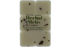 Swan Creek Candle Co Herbal Melts -"Leather"