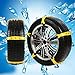 Mannice Men's Slip SUV Adjustable Universal Emergency Thickening Anti Skid Tire, Winter Driving Security, Traction Mud Snow Chains,Fit for Most Car/Truck,10 Pcs (, One Size)