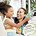 Bubble Machine Bubble Gun Shooter - 3 Pack Bubble Toy Blaster Blower for kids, Toddlers, Indoor and Outdoor with LED Flashing Lights, Sound-Free, No Batteries Needed ( 6 Pack Bubble solution Refill)