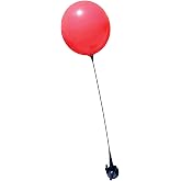 BalloonBobber - Weatherproof Reusable Seamed Balloon Suction Cup Kit - Helium Free Plastic Outdoor Balloons