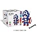 4 Boxes Diamond Block Heroic Figure Miniature Building Blocks, Captain America, Thor, Spiderman, Hulk, Parent-child Games Children's Educational Toys