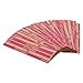 MMF Industries Pop-Open Flat Paper Coin Wrappers, Pennies, Red, 1000 Wrappers per Box (216020007)