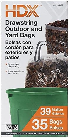 outdoor trash bolsas