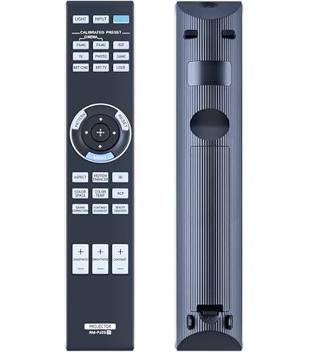RM-PJ24 Replace Remote Control Fit For Sony 4K Home Cinema Projector VPL-VW675ES VPL-VW715ES VPL-VW385ES VPL-VW790ES VPL-XW7000ES VPL-GTZ380 VPL-XW6000ES VPL-VW885ES VPL-VW695ES VPL-VW915ES