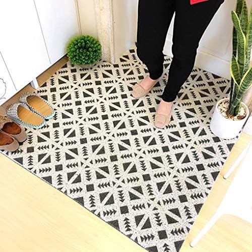 玄関やベランダに置ける おしゃれなマット 180 180cm 玄関マット 屋外 屋内 すべり止め付き 泥落としマット 玄関 マット 泥落とし くろ 洗える エントランスマット 外 屋外用 室内 室外 テラスマット ドアマット Mahottaritoday Com