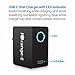 Type C Charger, iOrange-E USB C Wall Charger 5V/3A 15W Travel Charger Adapter with Blue LED Indicator Foldable Plug for Nexus 5X 6P, LG G5, OnePlus 2, Lumia 950XL, HTC 10, Nokia N1 - Black