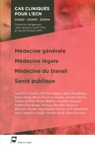 Médecine générale, médecine légale, médecine du travail, santé publique