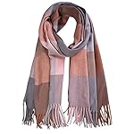 SOJOS Classic Plaid Tartan Cashmere Scarf for Women Men Soft Scarves SC316 SOJOS Classic Plaid Tartan Cashmere Scarf for Women Men Soft Scarves SC316