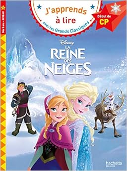La Reine des Neiges CP Niveau 1 Livres,Livres pour enfants,Formation et références