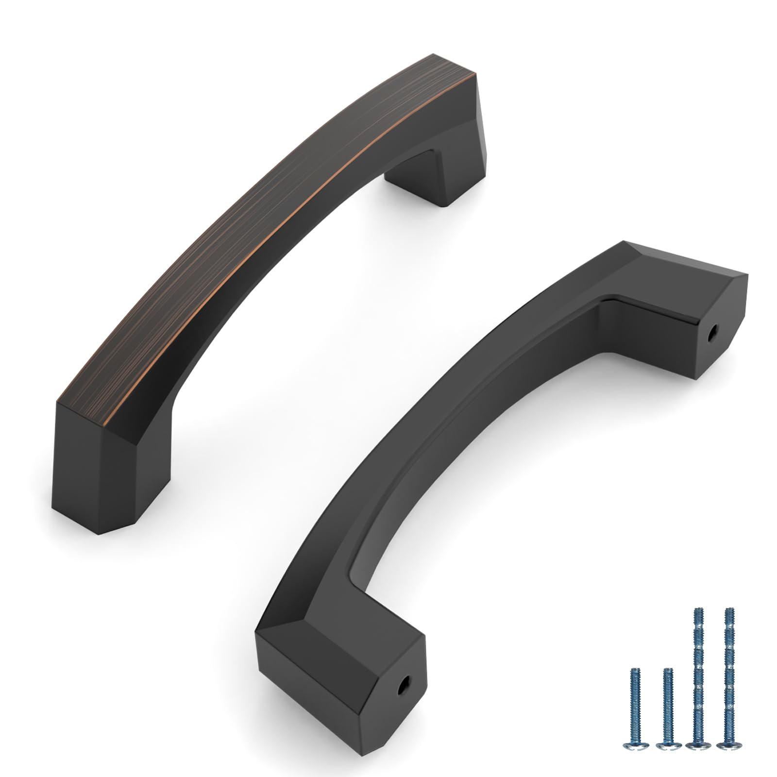 Photo 1 of KNOKLOCK 10 Pack 3 Inch(76mm) Kitchen Cabinet Handles Oil Rubbed Bronze Cabinet Pulls Kitchen Cabinet Hardware Drawer Pulls for Dresser Cupboard Wardrobe