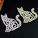 Cutting Dies Stencil Template Mould,Bottone DIY Metal Embossing Stencil for Album Scrapbooking Paper Card Art Craft Decor Christmas Design (Cat)