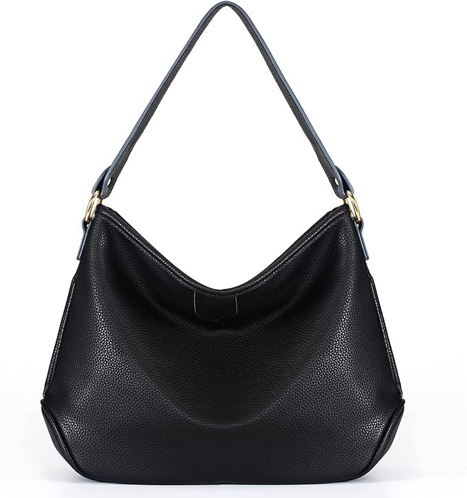 Photo 1 of Montana West Medium Hobo Bags for Women Purses and Handbags Top Handle Shoulder Satchel Bags MWC-085BK