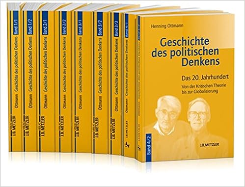 Geschichte Des Politischen Denkens Von Den Anfangen Bei Den Griechen Bis Auf Unsere Zeit Gesamtwerk Amazon De Ottmann Henning Bucher