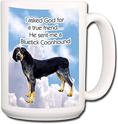 Bluetick Coonhound True Friend Coffee Tea Mug 15 oz No 2