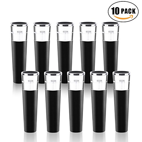 Vacuum Wine Bottle Stoppers,Reusable Wine Bottle Corks,Wine Bottle Toppers Caps for Wine Saver