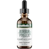 NutraMedix Burbur-Pinella Brain Health Supplements for Adults - Combat Brain Fog &amp; Promote Nerve Support - Aid A Healthy Full Body Detox Cleanse - Bioavailable Liquid Format (2 oz / 60 ml)