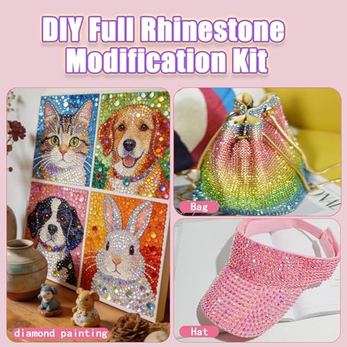 40000Pcs 40 Colors Resin Jelly Rhinestones Kit for Bedazzling, DIY Bulk Resin Gems Set, Flatback Gem for Crafting with 3 Pcs 10ml Jewelry Glue, Multicolor 3mm Flatback Gems for Diamond Art Nail Art