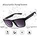 Floatable Sports Sunglasses, Marchpower 100% UVA/UVB Protection, TR90 Frame wear-resistant Sports Glasses for Driving, Cycling, Running, Fishing, boating, surfing, water-skiing (Gray)