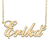 RONKAHSHOW Erika Custom Name Necklace Customized