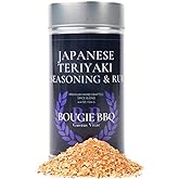 Japanese Teriyaki BBQ Seasoning & Rub | All Natural Spice Mix | Small Batch, Hand Made | Artisan Spice Blend | All Natural | Non GMO | GLP-1 Friendly | No Artificial Ingredients or Additives | Sustainably Sourced | Made in USA | Bougie BBQ | Gustus Vitae