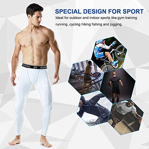 MEETYOO-Kompressionshose-Herren-Sport-Leggings-Atmungsaktiv-Fitness-Strumpfhosen-Funktionswaesche-Pants-Unterhose-Lang-fuer-Laufen-Wandern-Radfahren