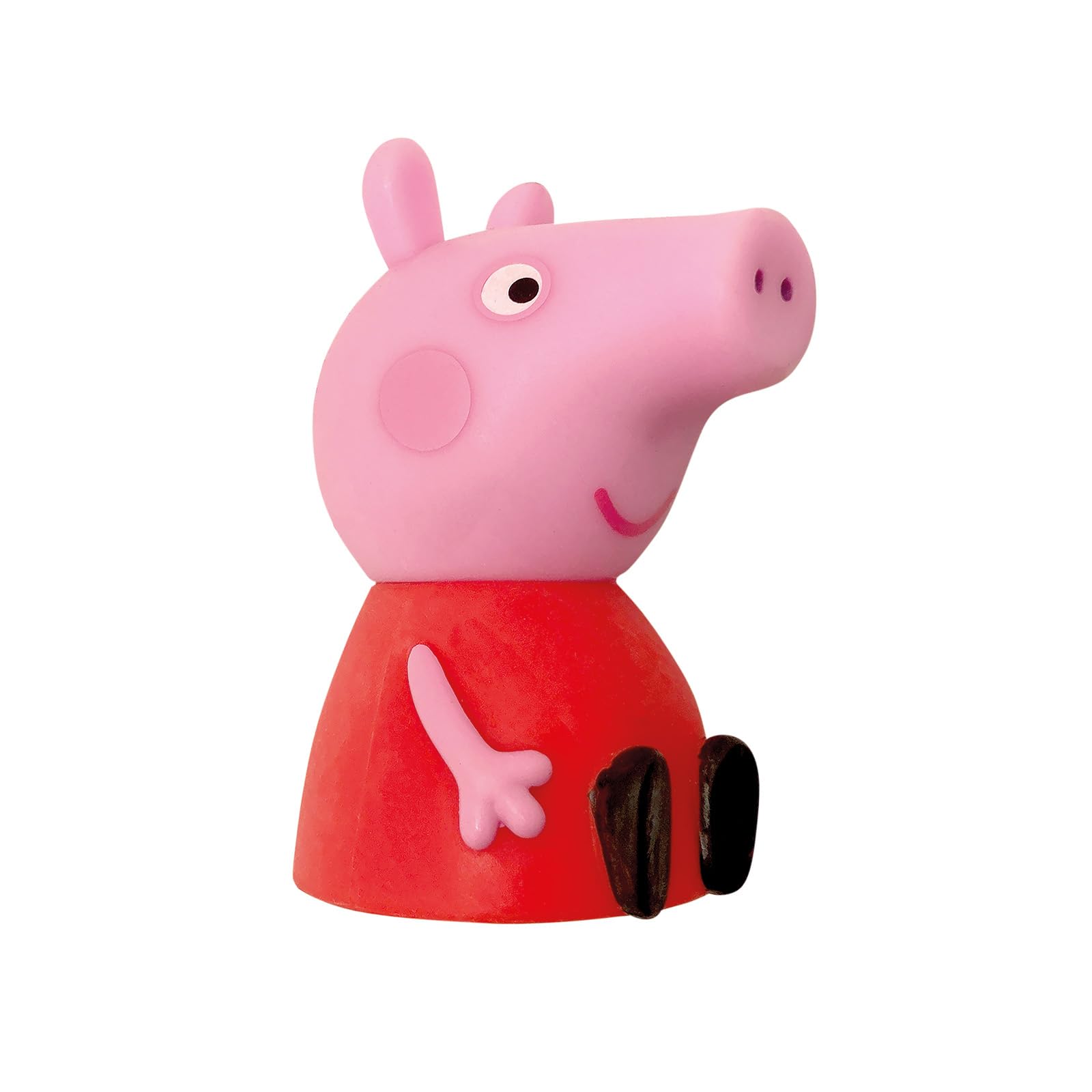 Comansi My First Peppa Peppa Pig Figure for Babies (+18 Months) - Soft Material (TPR) - 8.5 cm