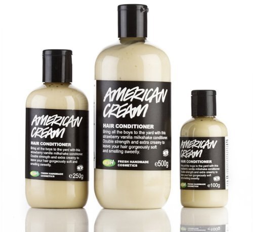 Lush "American Cream" Hair Conditioner 3.3 Fl Oz ( 100ml)