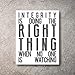 Inspirational Wall Art Poster Prints Quote Positive Affirmation Motivational Wall Art Quotes Pictures fun Office Wall Decor Artwork Art for living room bedroom walls office art (W-Chalk, 8x10)