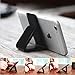 KEKU Gel Pads 4 Pack Phone Bracket Mobile Mount pad Stickers Multi-Purpose Anti-Skid pad for Wide Range of Applications (Black)