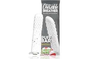 GENERIC Limited Edition Minty Cane Aroma PuffBar Hand Fidget Relief to Help Quit Vaping and Quit Smoking Naturally with Essential Oil | Chewable Breather Quit Smoking Inhaler Oral Fixation Aid Stick