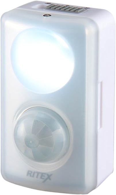 Amazon ムサシ センサーライト Ritex Ledセンサーmini 乾電池式 室内 人感 Asl 015 ムサシ Musashi ブラケットライト