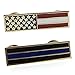 LINX Corp Bundle - Thin Blue Line & American Flag Citation Bars Lapel Pin - 1 3/8