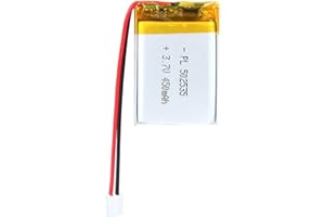 AKZYTUE 3.7V 450mAh 502535 Lipo Battery Rechargeable Lithium Polymer ion Battery Pack with JST Connector