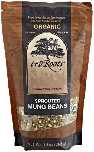 truRoots Organic Sprouted Mung Beans, 10 Ounce Pouches - Thumbnail 4