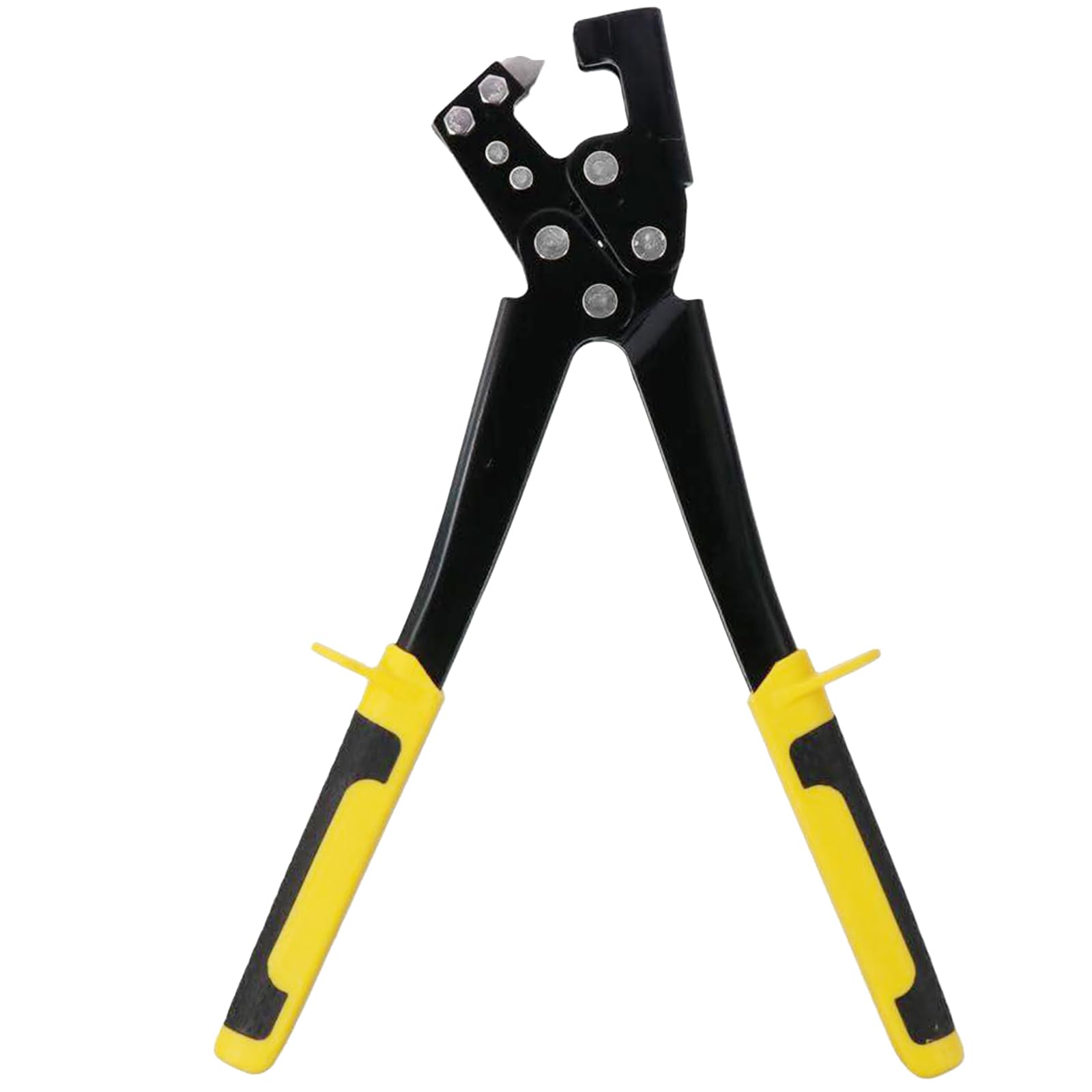 Hand Steel Stud Crimper for Wall Thickness of 0.5-0.8MM, High Strength & Effort Keel Metal Punch Lock Drywall, Light Keel Fixed Punching Pliers Tool for Construction in Houses, Offices, Warehouses