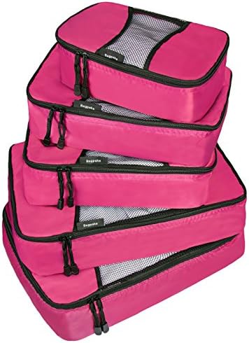 Bagpake 5 Set Packing Cubes-Travel Luggage -2 Extra large,2 Medium,1 Small