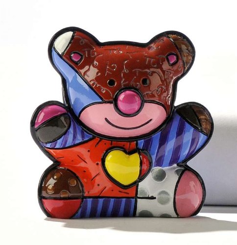 Romero Britto Mini Bear, Love Bear, By Giftcraft