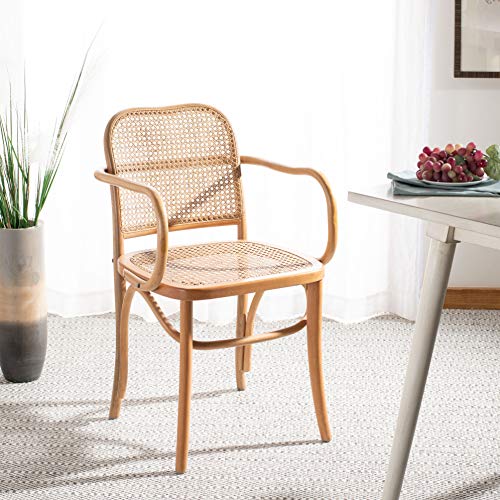 Safavieh Home Keiko Coastal Natural Cane Dining Chair Pricepulse