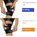 Adjustable Knee Brace Support with Dual Side Stabilizers & Open Patella,EveShine Non-Slip Protective Strap Give You The Support and Compression You Need - Fits Right Leg