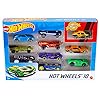 Hot Wheels Set of 10 1:64 Scale Toy Trucks and Cars for Kids and Collectors, Styles May Vary, 54886