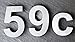 QT Modern House Number - LARGE 8 Inch - Brushed Stainless Steel (Number 6 Six / 9 Nine), Floating Appearance, Easy to install and made of solid 304