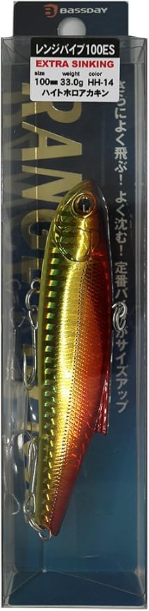 Amazon Bassday バスデイ バイブレーション レンジバイブ 100es 100 33g ハイトホロアカキン Hh 14 ルアー バスデイ Bassday ルアー