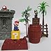 Cake Toppers Video Game Scene Playset Featuring Figures and Themed Accessories
