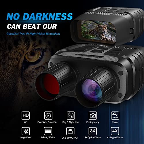 JStoon Night Vision Goggles Night Vision Binoculars Digital Infrared