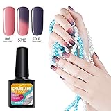 Modelones Soak Off UV LED Temperature Color Changing Chameleon Gel Nail Polish -5710 10ml